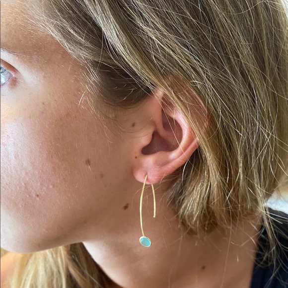 14k gold plated .925 Sterling Silver Earrings - Picture 11 of 16